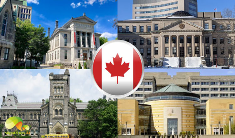 Universities approved by the Ministry of Science in Canada for immigration
